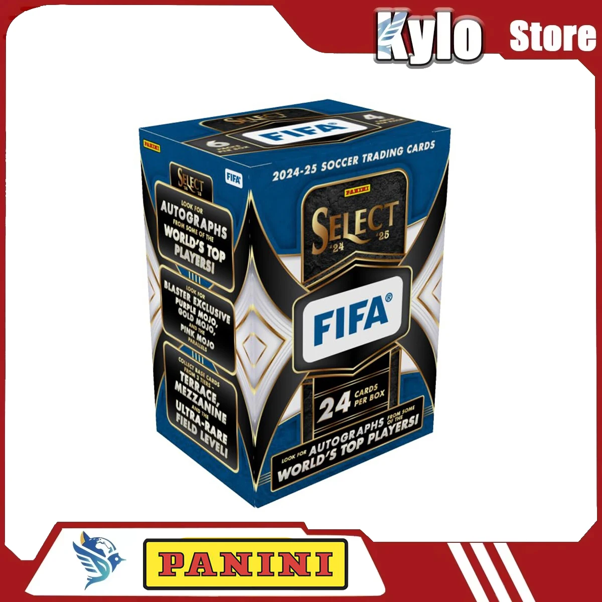 

Коллекционная спортивная карточка Panini Select FLFA Soccer 2024-25