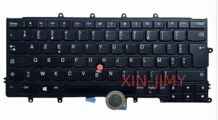 French Laptop Keyboard For Lenovo ThinkPad X230S X240 X240S X250 X250S X260 X270 04X0213 04X0177  With Pointer No Backlight