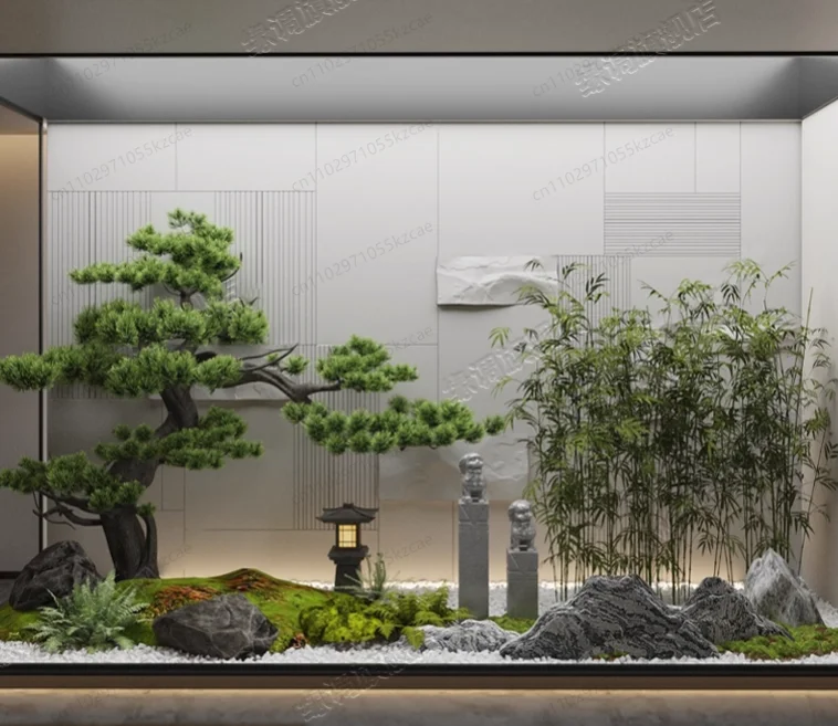 

Artificial Pine Tree for Decor, Large Fake Bonsai Plant for Indoor Outdoor Landscape, Luxury Home Decor