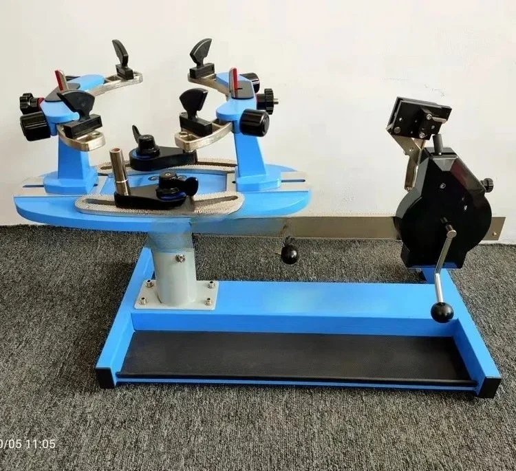 Hand-Cranked Racket Stringing Machine, Universal Stringer for Badminton & Tennis Racket DIY String Repair