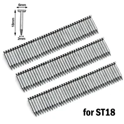 400-Pcs Manual Pneumatic Nailer Steel Nails Cement Nails For ST18 Manual Nailer Pneumatic Tool Accessories Replacement Part