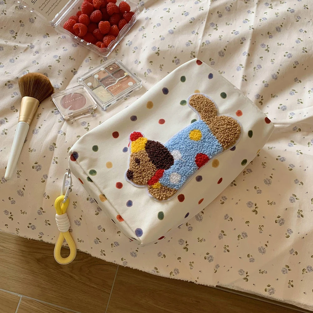Cosmetic Bag Large Capacity Storage Makeup Bag Women's Portable New Style Skin Care Product Storage Travel Toiletry Bag Storage Bag