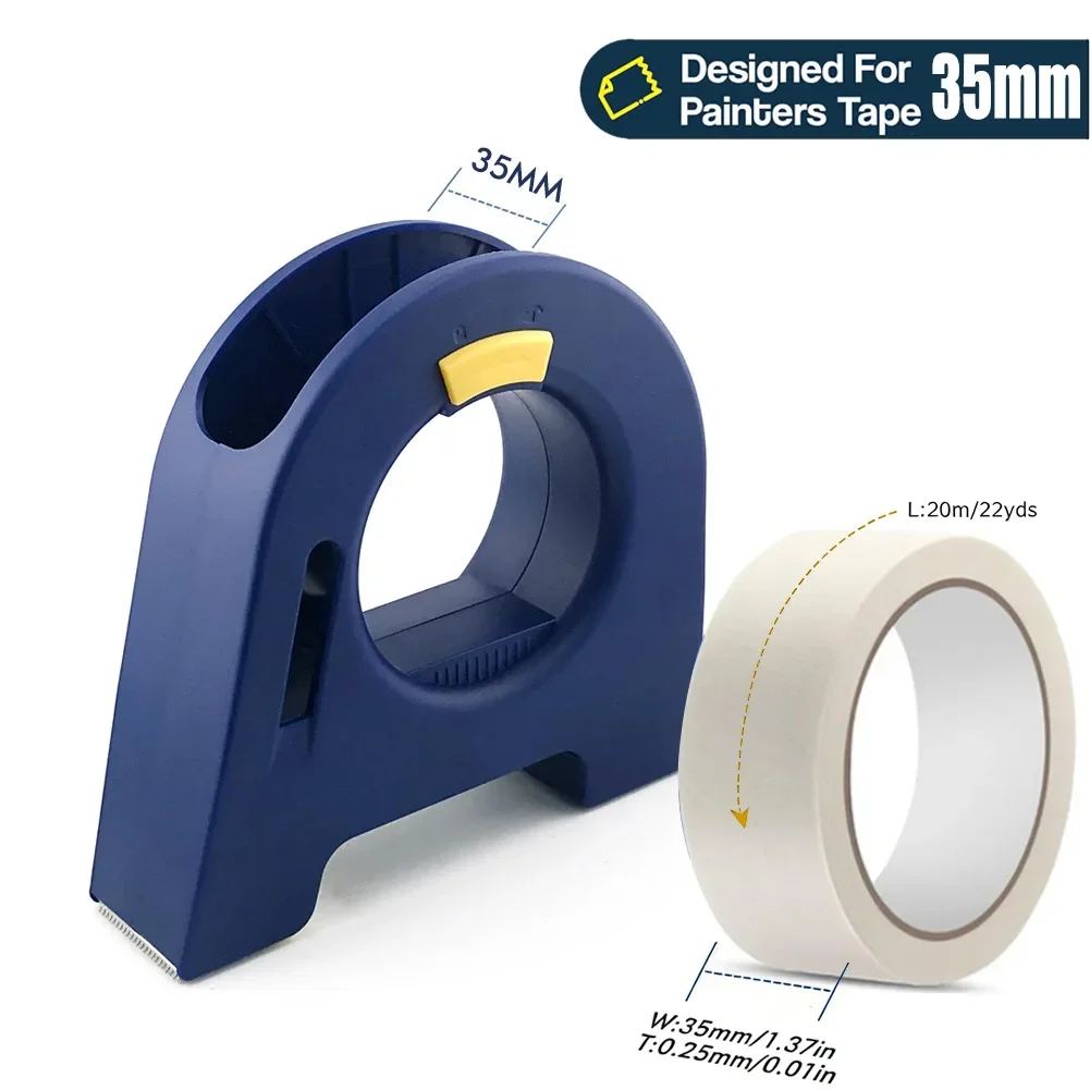 ABS Painter's Tape Applicator with 2/5 Tapes Set for Precise Line Concealing on Various Exteriors Including Entrances and Trim