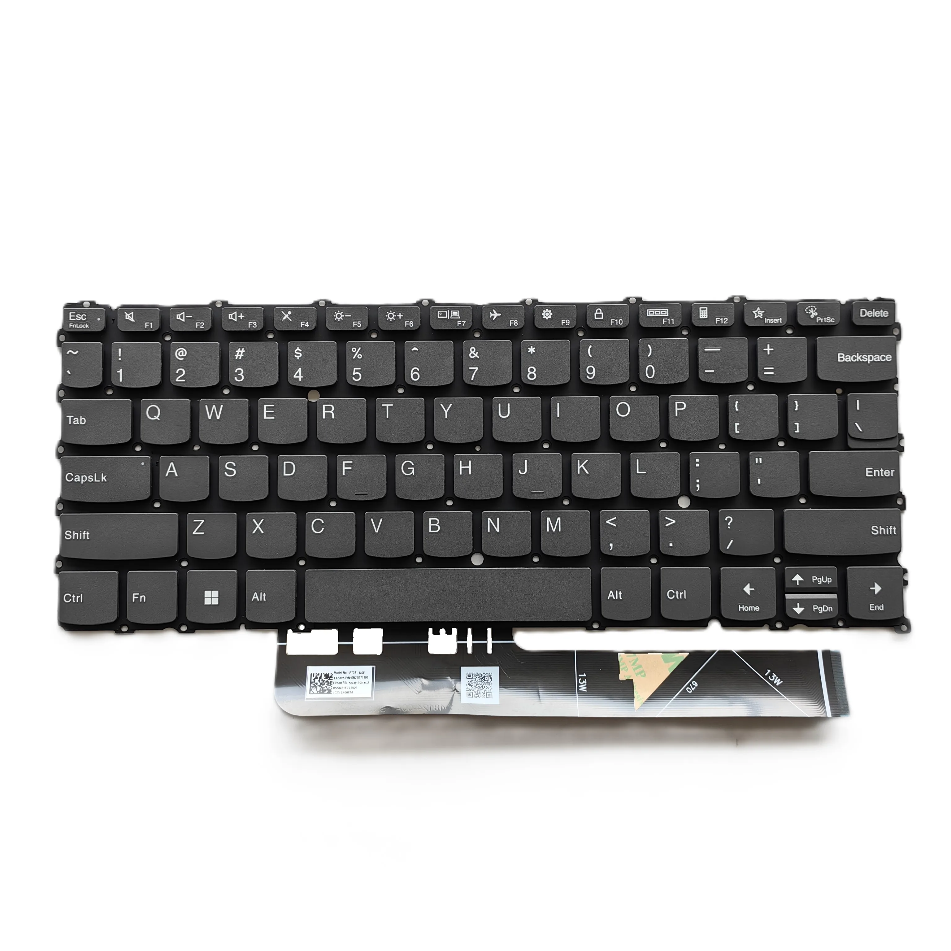 

Клавиатура ноутбука US ENG для Lenovo IDEAPAD Edu 13w YOGA 2IN1 GEN3 83MA 83M9 YOGA C630-13 WOS серии SN21E71192