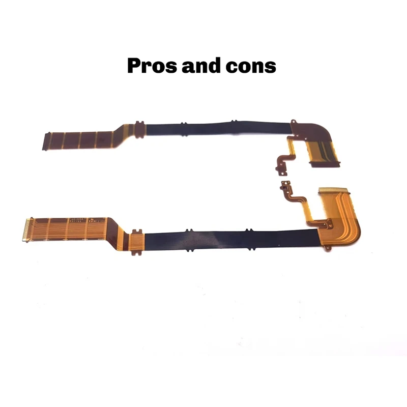 أفضل العروض لسوني A6600 LCD فليكس كابل استبدال عرض المفصلي شاشة مرنة كابل FPC كاميرا إصلاح جزء