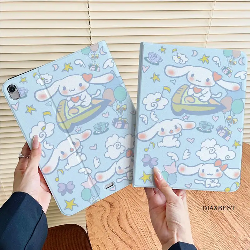 

For Redmi Pad Pro 12.1 RedMi Pad SE 11in Tablet Case Cartoon Cute cinnamoroll For Xiaomi Pad 7 Pro 6 5 Smart Stand Cover
