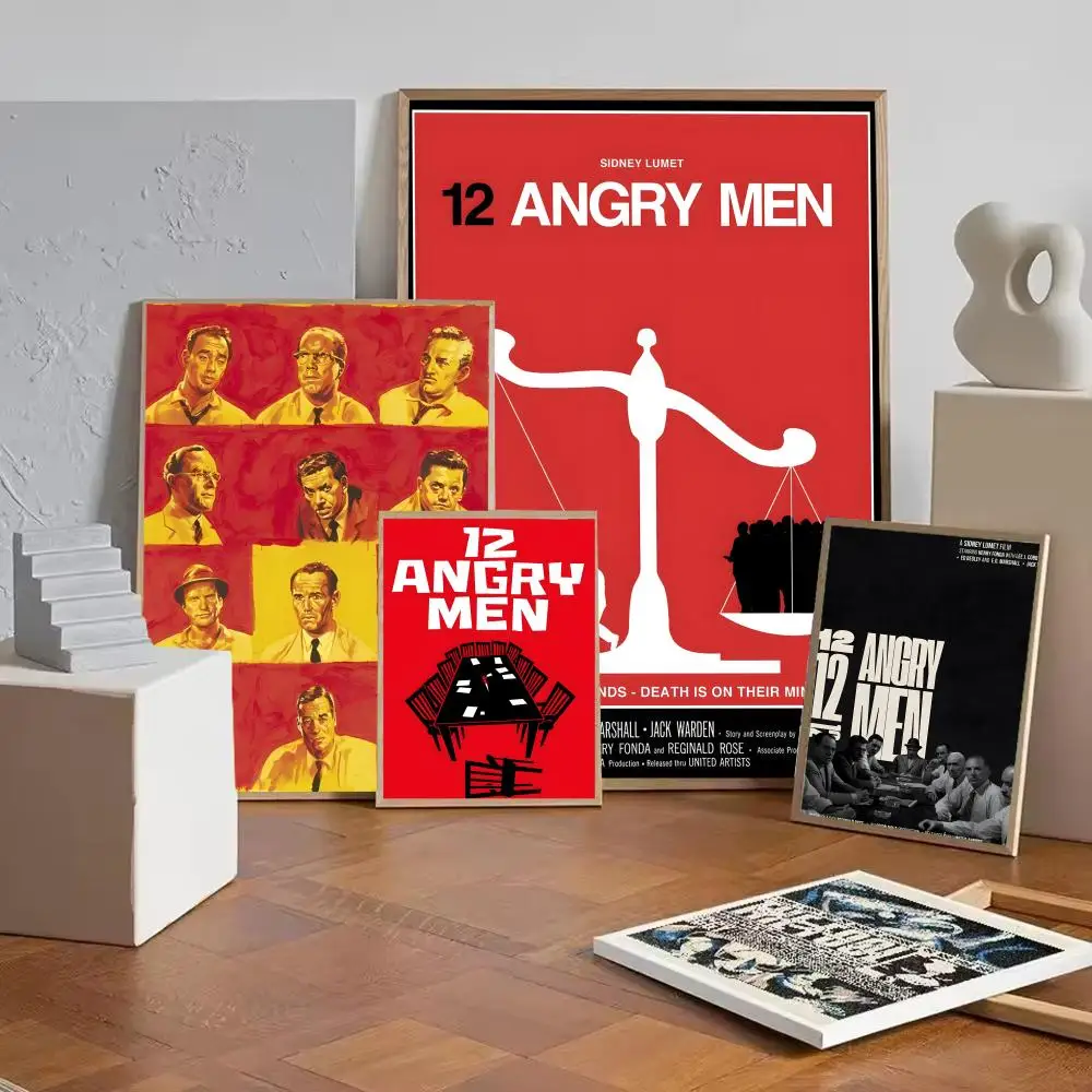 12 A-Angry M-Men Movie Poster Wall art print art suitable for living room bedroom bar parlor home decor gift