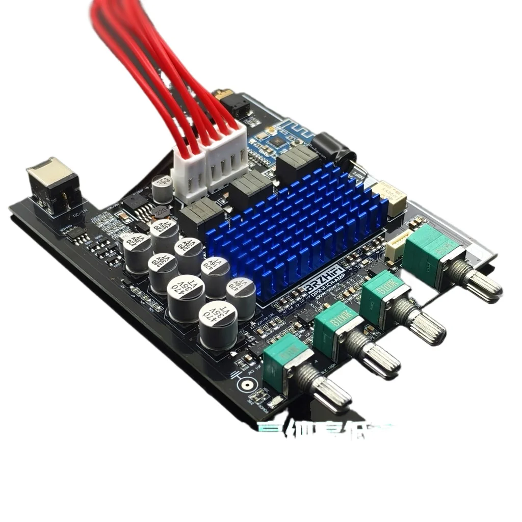 

Низкочастотная плата усилителя мощности King 2.1, полная мощность 100 Вт + 50 Вт + 50 Вт Bluetooth 5.3