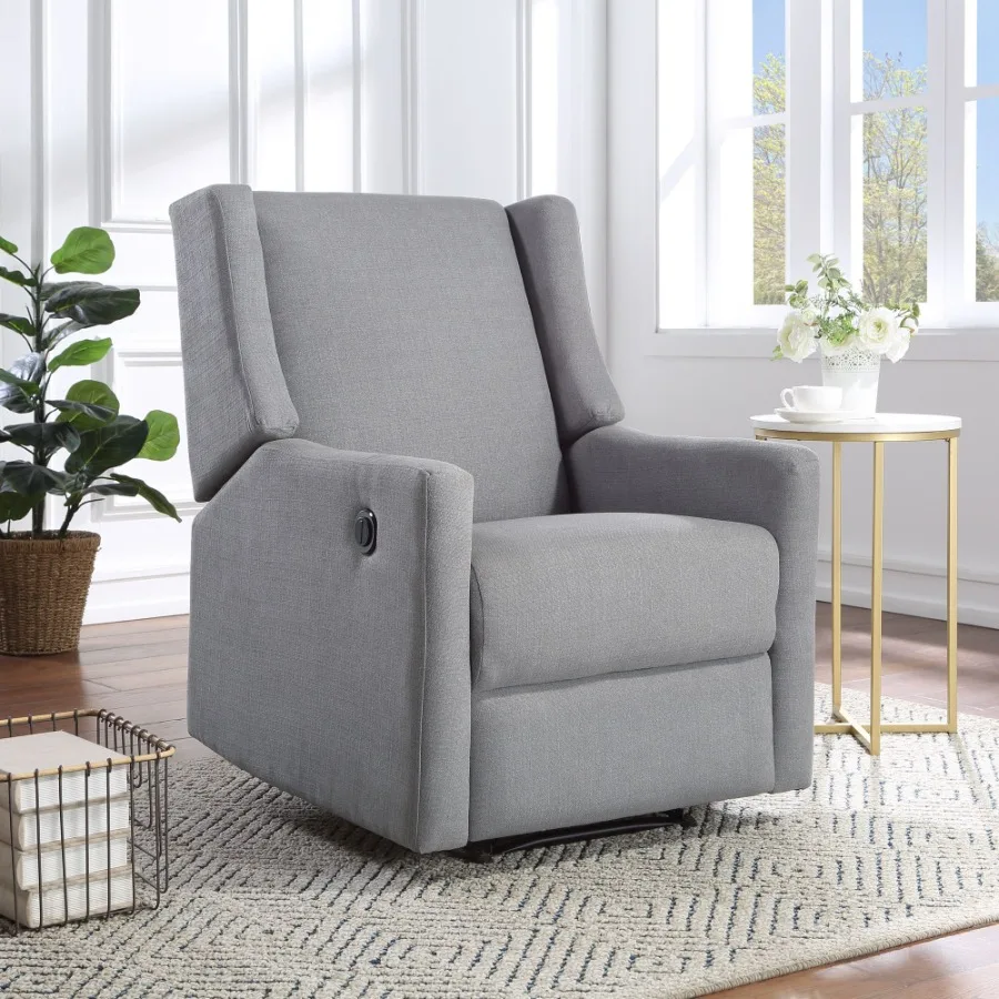 

Pronto Power Reclinernbsp;Oyster Gray Fabric