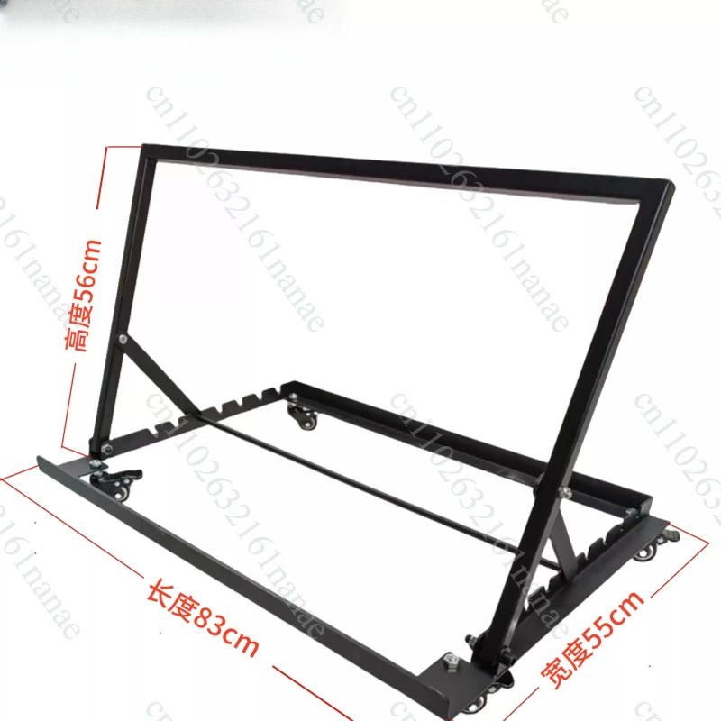For TV bracket Floor low mobile cart Stage rostrum meeting Reverse look Pitch angle Teleprompter bracket Speech