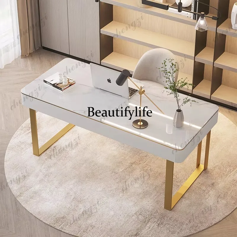 Z138 Designer Luxury Modern Office Desks Storage Drawers Chair Writing Studying Computer Desks Standing Laptop Escritorio