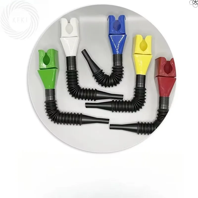 Uiz Per imbuti portatili pieghevoli Imbuti universali per trasferimento filtro olio motore Strumento Imbuto telescopico per rifornimento auto