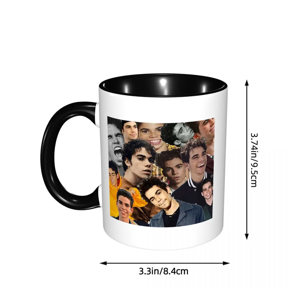 Cameron Boyce Collage Design 2019 Mug Funny Ceramic Coffee Cups Tea Mugs Milk Cup Drinkware Gifts for Friends