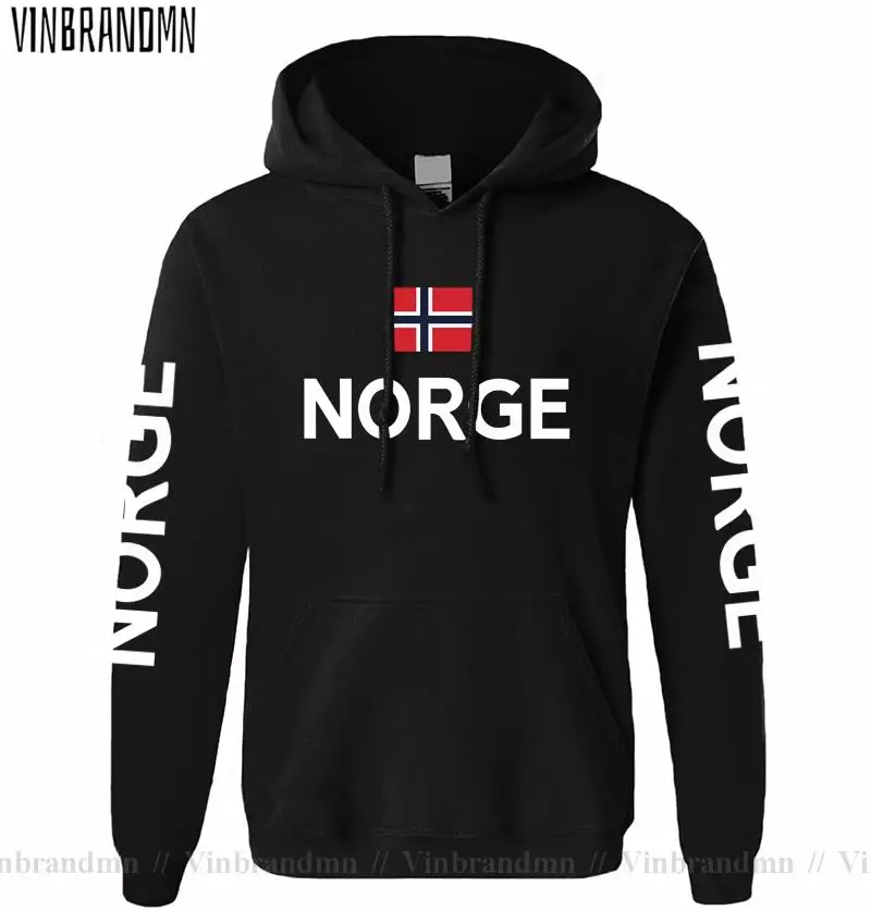 Norwegen Hoodies Männer Sweatshirt Schweiß neue Hip Hop Streetwear Fußball Trikots Trainings anzug Nation norwegische Flagge keine Norge Noreg