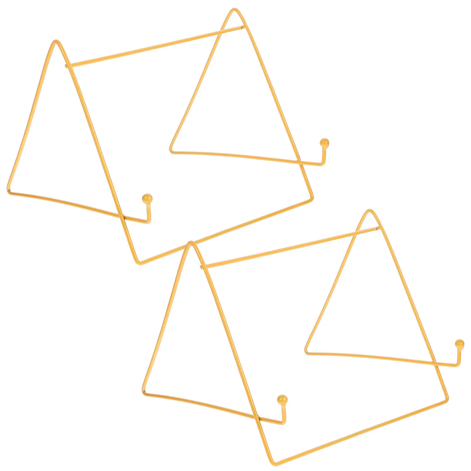 

2Pcs Tablet Stand Display Holder Multipurpose Desktop Plate Book Photo Display Rack for Kitchen Hotel Restaurant Home Decor