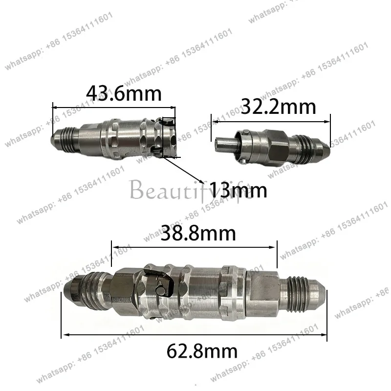 Cross-border foreign trade, motorcycle pipe joint brake caliper AN3 oil breaker, competition brake caliper pass