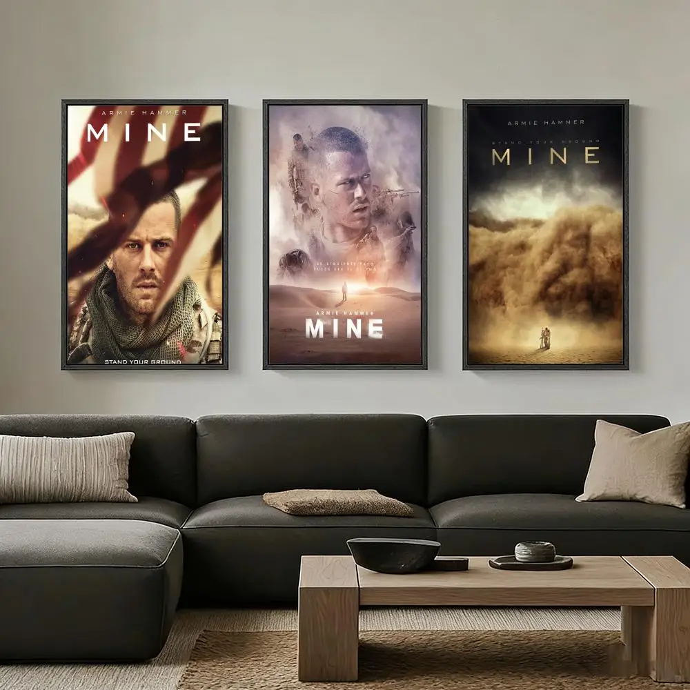 Movie M-Mine Poster Art print wall decor ideal for living room, bedroom, bar, parlor, and home gifting