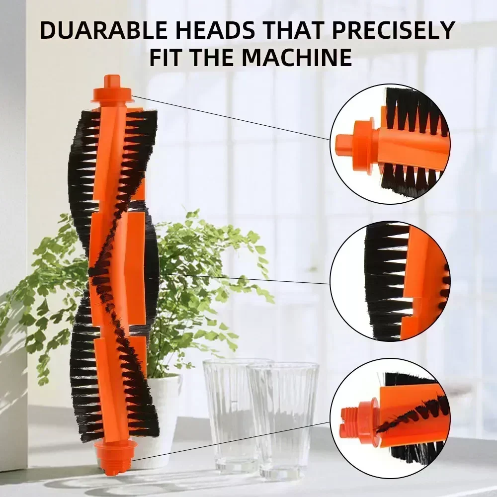 متوافق مع Xiaomi Mi Robot Vacuum Mop XMSTJQR2S / STYTJ02YM /2S Mop Pro أجزاء فرشاة جانبية رئيسية ممسحة فلتر Hepa