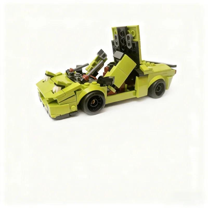 287pcs MOC Lamborghiniesd Diablo Alt City Champions Model Building Toy Blocks Construction DIY Christmas Gifts Creative Idea