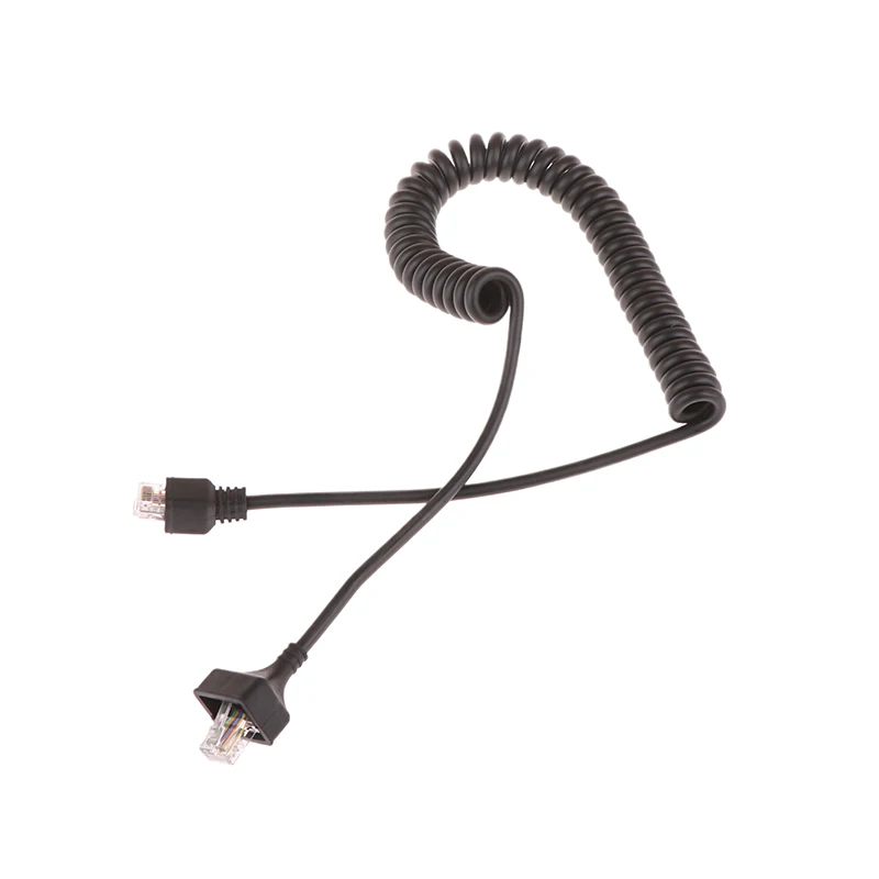 Replacement 8-Pin Speaker PTT Mic Microphone Cable For TM281/TM481/TM271/TM471A/TK-863G TK-868 TK-868G 768G TK-760 Radio