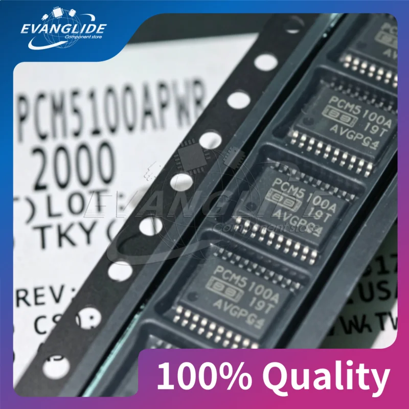 5 PCS/LOT PCM1808PWR PCM1808 TSSOP-14 Audio Digital-to-Analog Converter Chip
