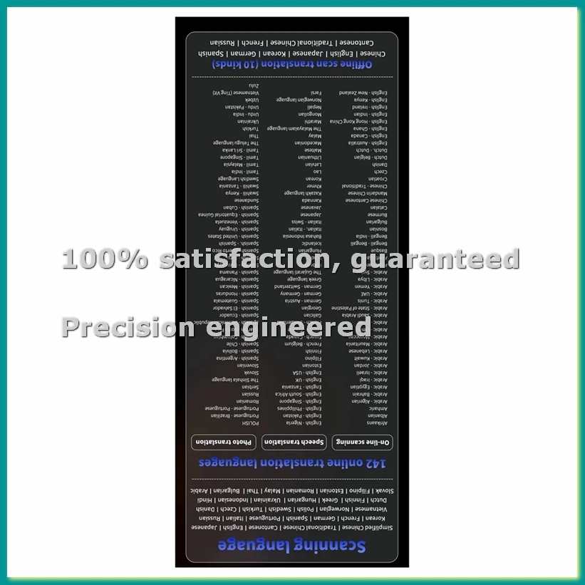 A29S 142 Languages Voice Scan Translator Pen Real Time Language Translator Dictionary Translation Business Abroad B-TCES