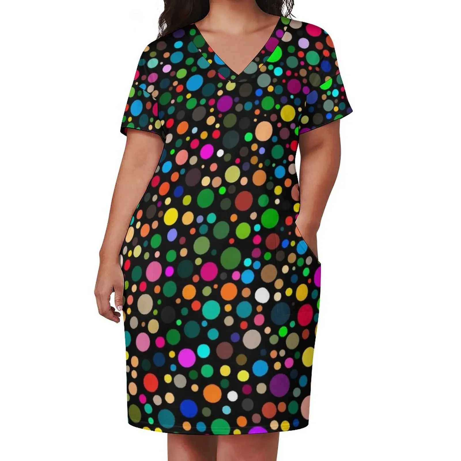 Multicolor Polka dot