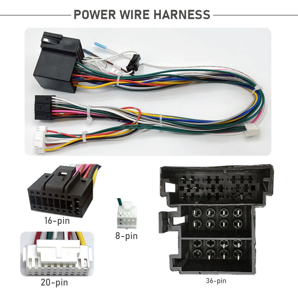 Car Radio Cable RNC2 Wire Harness Adapter with CAN Bus Decoder for Renault Modus Trafic Laguna Master Scenic Kangoo Clio Megane2