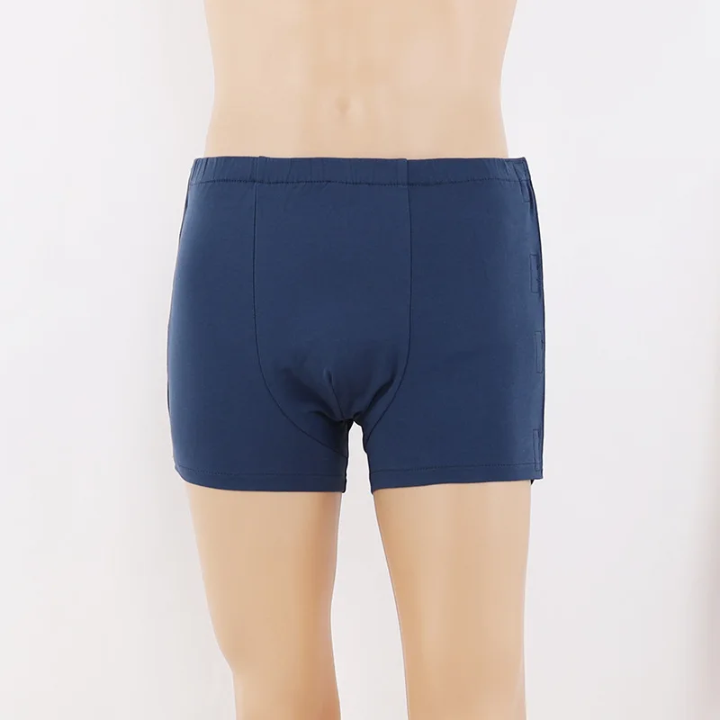 2 Pieces Easy To Put On/Take Off Men’s Boxer Briefs For Postoperative Rehabilitation Nursing To Pelvic Fractures Paralysis