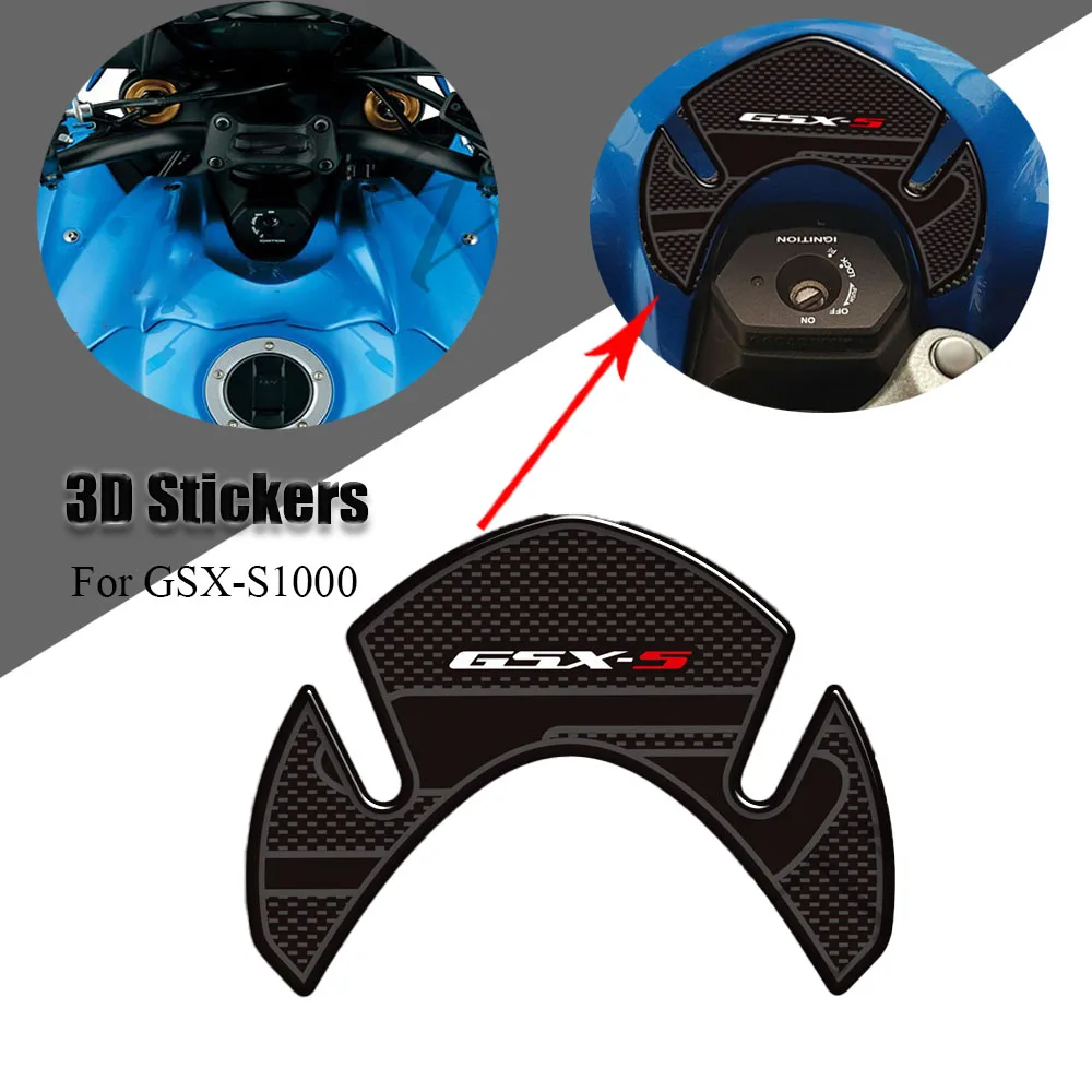 Pegatinas de protección de empuñaduras laterales para tanque de motocicleta, para Suzuki GSX-S1000, GSXS1000, GSX, S1000 S, 2015, F, GSX-S1000F, 2020-1000