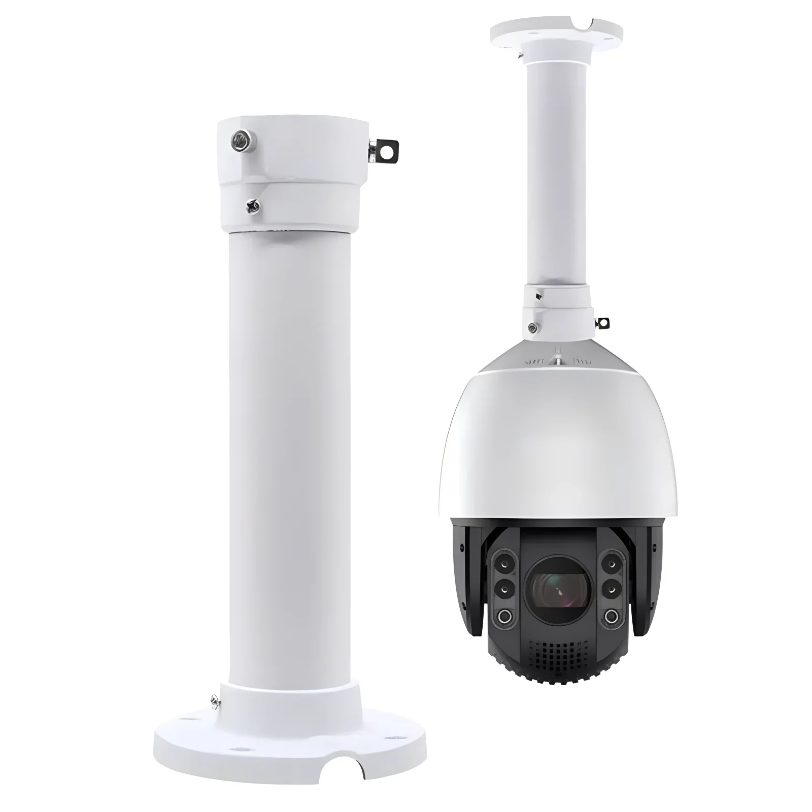 New High Speed Dome PTZ Security Camera Ceiling Mount Bracket Indoor Outdoor Mount Compatible With Hikvision Dahua CCTV Camera