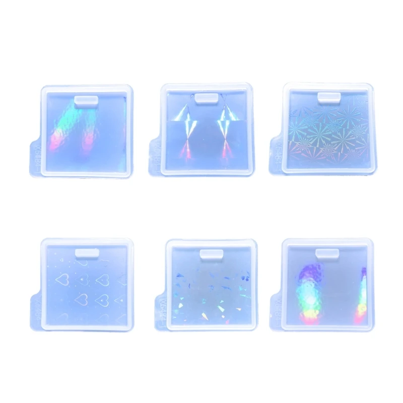 

Resin Badge Holder Molds for Making Pendant Tags Silicone Molds Dropship