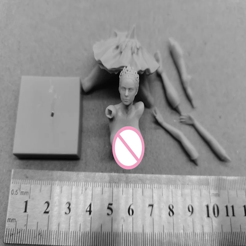 Figura de resina a escala 1/24, Ballet de cisne negro Nsfw, Kit de modelo de dos versiones, estatua, juguete de impresión 3D sin montar y sin pintar