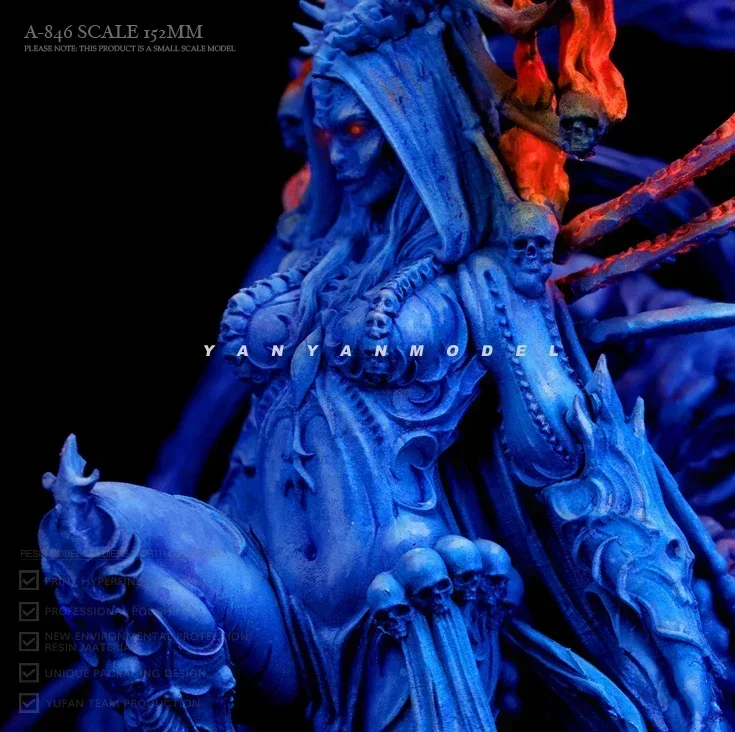 152MM  Resin Model Kit Colorless Self Assembly   A-846