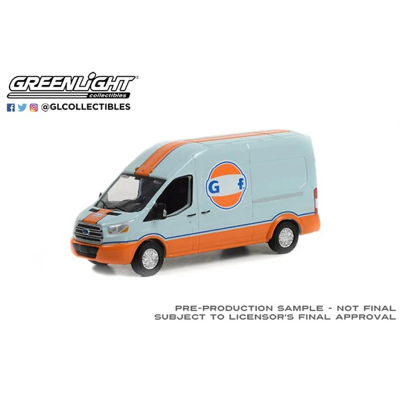

Greenlight 1:64 2019 TRANSIT модель автомобиля из сплава, игрушка в подарок, коллекция, витрина, сувенир