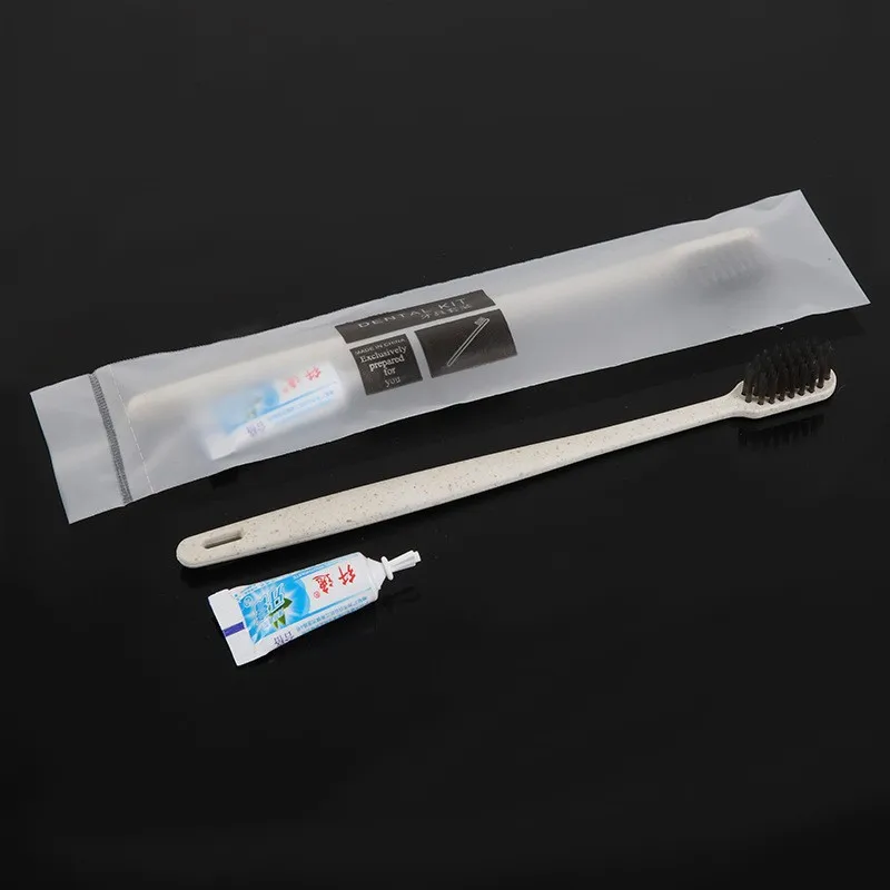 

Одноразовая зубная щетка для отеля, 100 шт., зубная паста, моющаяся зубная щетка для путешествий, кемпинга, для мужчин и женщин, портативная зубная щетка для ванной комнаты