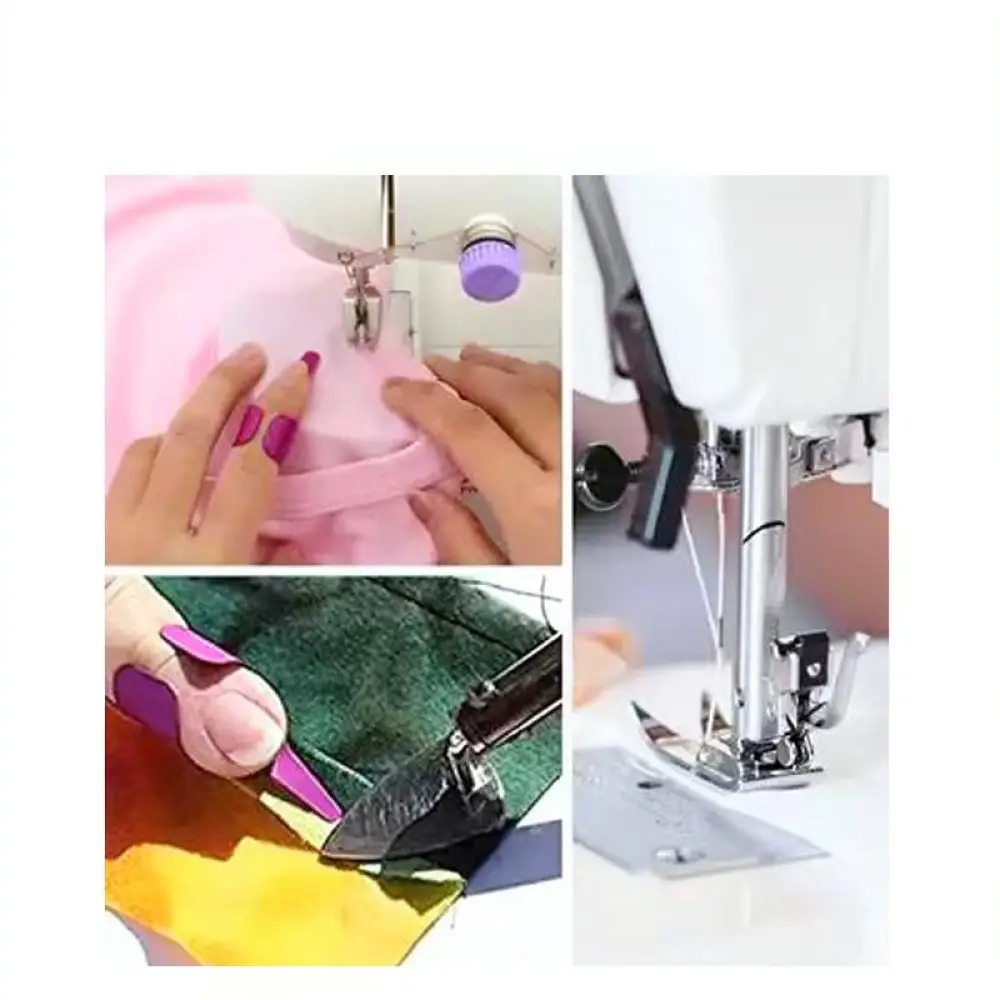 Quilting Patchwork Tool Thread Controller Finger Guard Presser Awl For Sewing Embroidery Needlework Crafting Supply