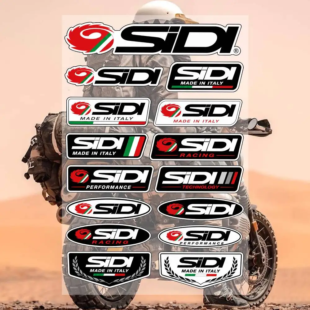 S-iDi Waterproof Vinyl Stickers for Car Motorcycle Bike Skateboard Laptop Bottle Phone
