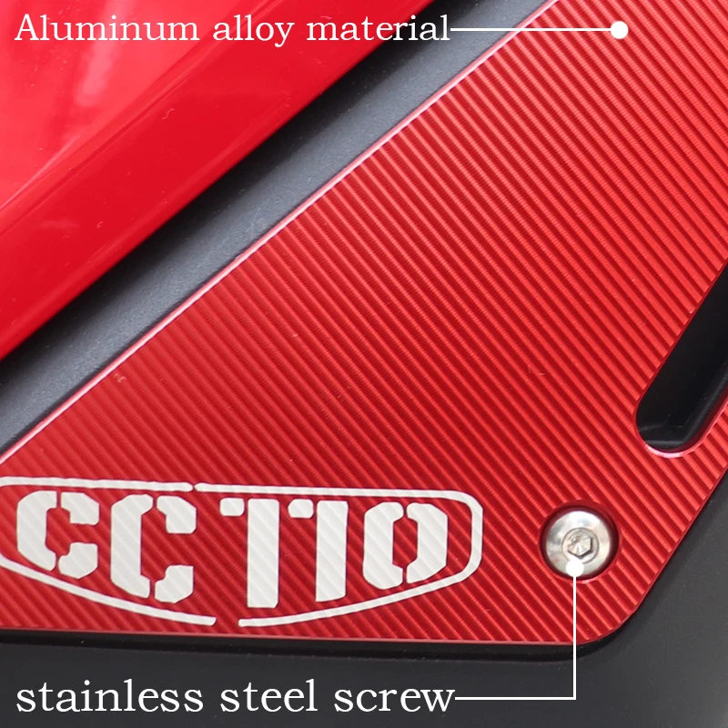 Motorcycle Accessories for Honda CC110 Cross cub cc 110 CNC Aluminium Front Panel Gurads Frame Cover Plate Protector Set