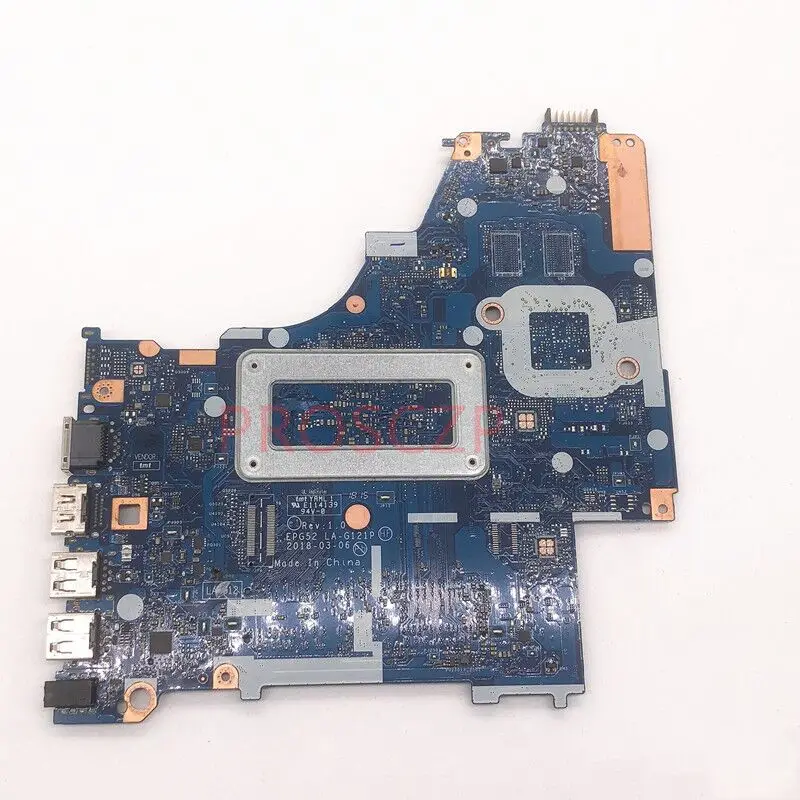 L19050-001 L19050-501 L19050-601 Mainboard For HP 15-BS Laptop Motherboard With SR3RZ N5000 CPU LA-G121P 100% Fully Tested Good