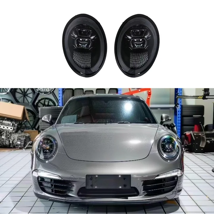 For upgrading 991 headlights to 992 high-spec LED multi-beam lights. Direct factory sale of high-quality products.