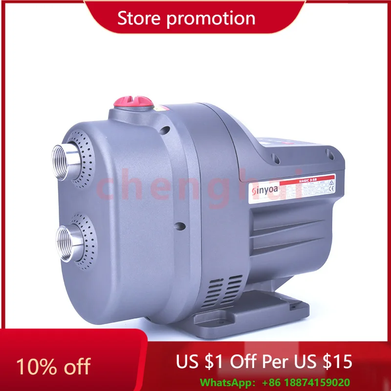 

1HP Permanent Magnet Motor Drive Stainless Steel Multistage Centrifugal Water Booster Pump System with Pressure and Flow Sensor