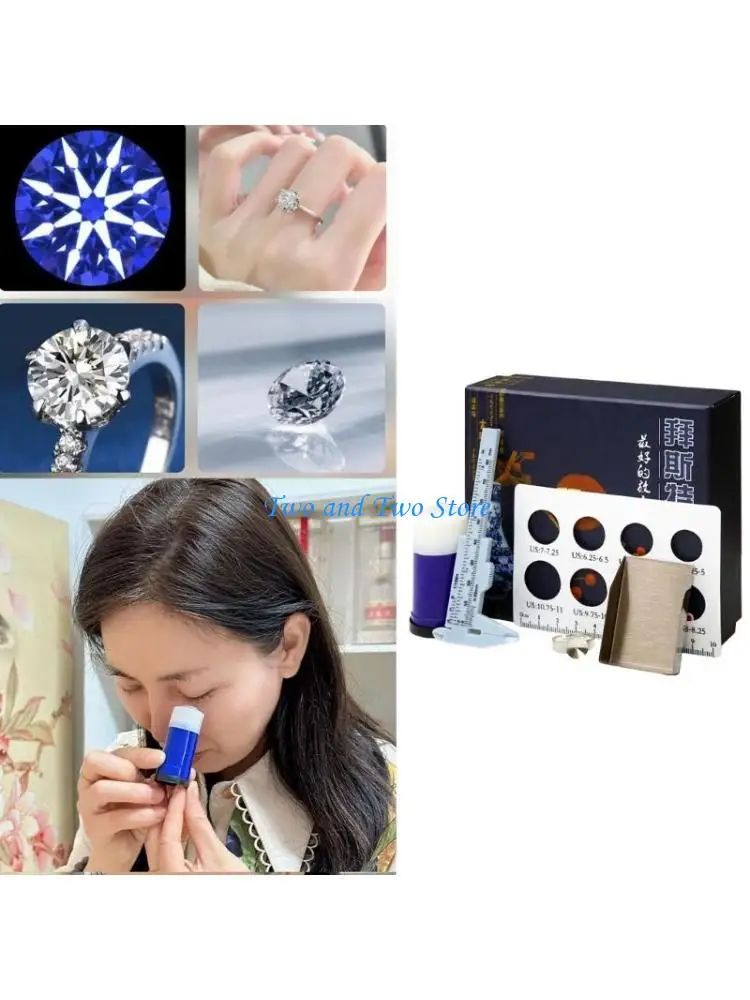 

HX6F Multifunctional Caliper Suitable for Accurate Diamonds and Jewelry Assessment