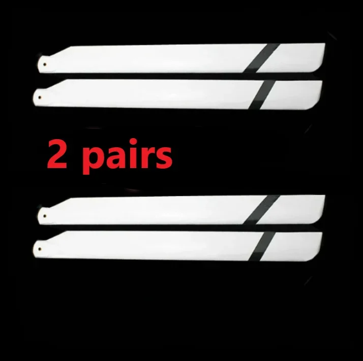 2 pairs 360mm Glass Fiber Main Blades For Align Trex 450L 480 RC Helicopter