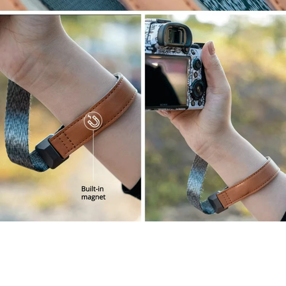 Quick Release Camera Wrist Strap Fuji Nikon Sony A7C2 Canon R10 R6 Leica Micro One Handed Strap Compatible With PD Accessories