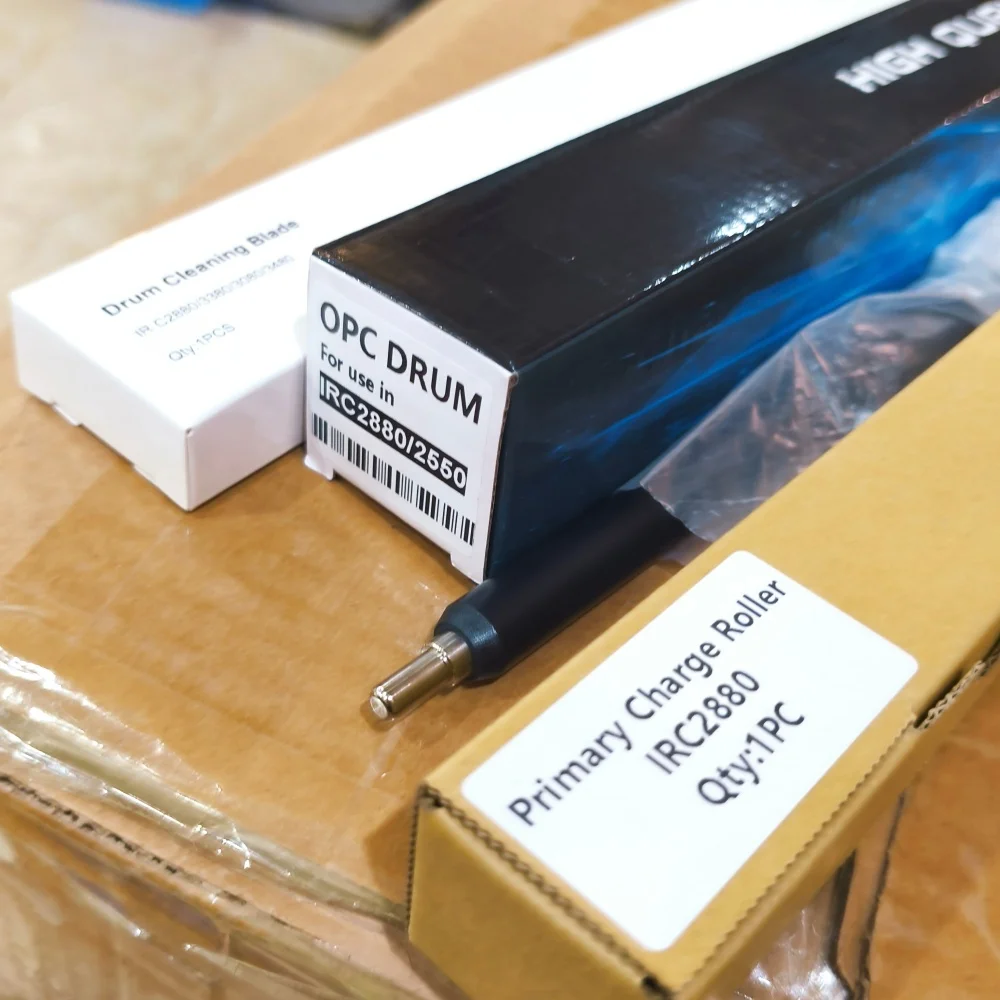 

1Set Long Life PCR Charge Roller+Drum Cleaning Blade+OPC Drum For Canon IRC 2550 2880 2880i C3380 IRC2550 IRC2880 IRC2880i