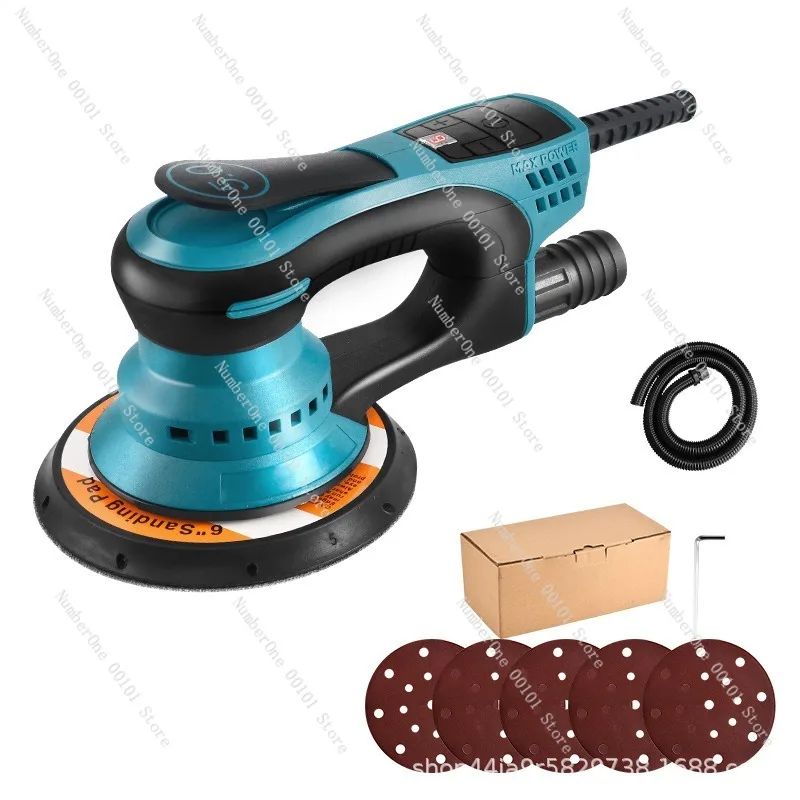 Eccentric Electric Grinder Brushless Sandpaper Machine Round Sand Sanding Machine