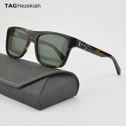 TAGHezekiah luxury brand polarized sunglasses men UV 400 superior quality  vintage brand designer sunglass Goggles women 8764