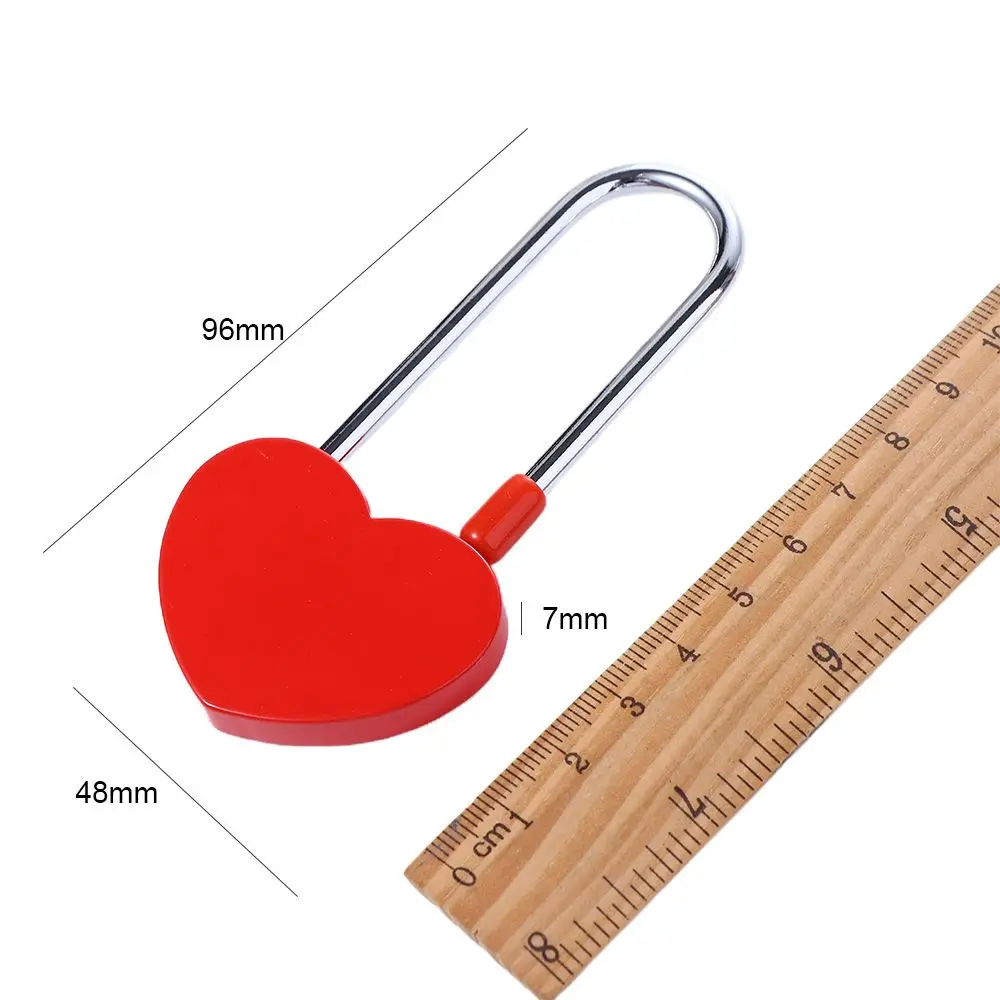 Для влюбленных, свадебные дорожные принадлежности, пары, юбилей без ключа, в форме сердца, подарок на память, свадебные подарки, навесной замок для любви, замок желаний