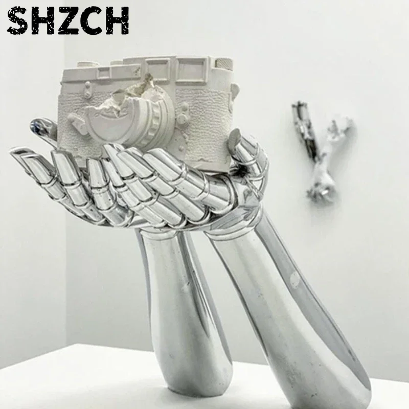 Kongshan Ji - Crystal Erosion Sculpture, Robotic Arm, Hand Camer/a Design, Fashion Basketball, Fixed Phone, Ornament